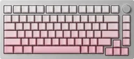 Klawiatury - Akko AKKO MonsGeek M1W SP Pink&White Gaming-Tastatur, Wireless, RGB, V3 Piano Pro Switch - silber, ANSI US 6975351383307 - miniaturka - grafika 1
