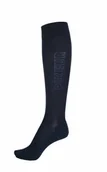 Skarpetki jeździeckie - Pikeur Podkolanówki jeździeckie SEQUIN TRANSFER - nightblue - miniaturka - grafika 1