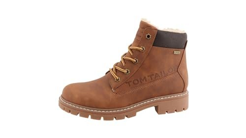 TOM TAILOR Damskie 4290830011 modne kozaki, Rowki, 40 EU