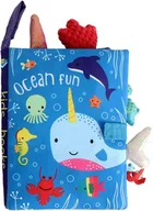 Zabawki sensoryczne - Książeczka Edukacyjna Strukturalna z Ogonkami Życie Oceanu - miniaturka - grafika 1