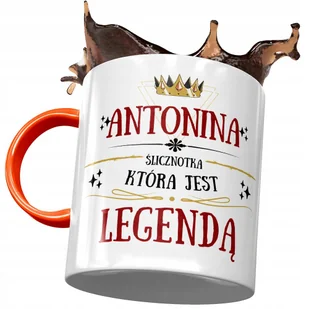 Kubek Pomarańczowy Dla Antoniny Żony na Prezent z Nadrukiem ze Zdjęciem + Opakowanie na prezent (wzór 03) - Kubki Kubek Pomarańczowy Dla Antoniny Żony na Prezent z Nadrukiem ze Zdjęciem + Opakowanie na prezent (wzór 03) - Kubki - miniaturka - grafika 1