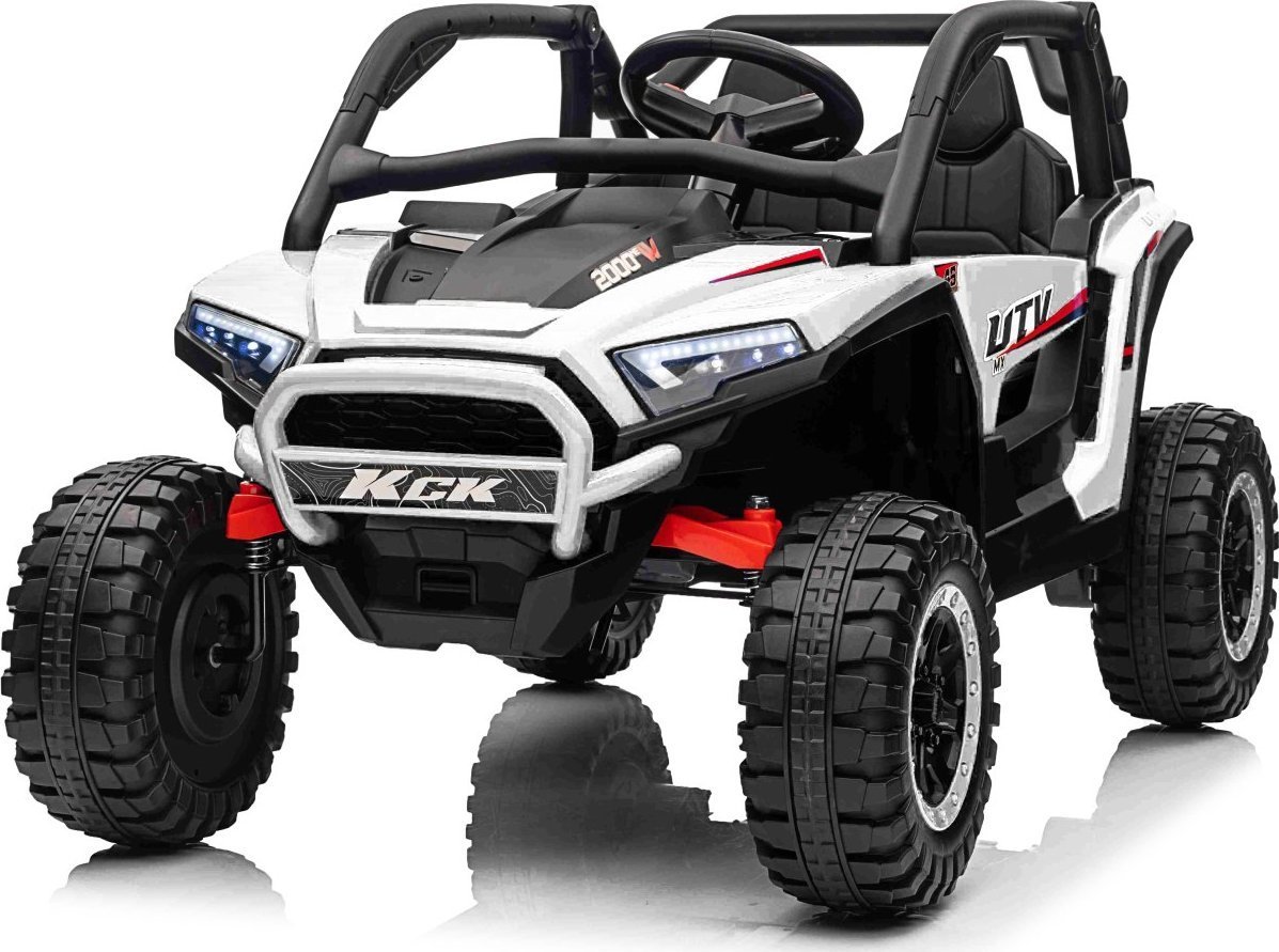 1life Buggy na akumulator 4x4 KCK Biały 4x45W 24V