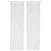 Firany - FIRANKA BIAŁA 1 PARA 280X300 CM - miniaturka - grafika 1