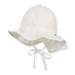 Czapka Sterntaler z Visor and Neck Ochronna Czapka dla Dziewczynki, Beżowy (Ecru 908), XX-Large (Taille fabricant: 43) - Czapki damskie - miniaturka - grafika 1