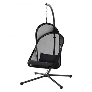 Siena Garden YOBAYA fotel wiszący, Cool Black - Fotele ogrodowe wiszące - miniaturka - grafika 1