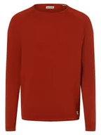 Swetry męskie - Jack & Jones - Sweter męski  JJEhill, pomarańczowy|czerwony - miniaturka - grafika 1