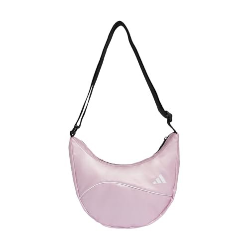 adidas dames ADIDAS GLOW SHOULDER BAG, ice lavender/white, One size
