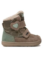 Buty dla dziewczynek - Primigi Śniegowce 6850500 M GORE-TEX Beżowy - miniaturka - grafika 1