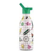Zestawy naczyń dla dzieci - Cool Bottles Butelka termiczna Kids 500 ml Play Mode - miniaturka - grafika 1