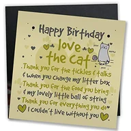 Kartki okolicznościowe i zaproszenia - RED OCEAN Śmieszna niegrzeczna kartka urodzinowa mama tata żona przyjaciel córka siostra kot prezent pamiątka tablica - miniaturka - grafika 1