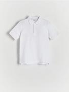 Koszulki dla chłopców - Reserved - T-shirt polo - biały - miniaturka - grafika 1