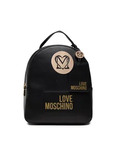 Love Moschino City Plecak 28 cm nero JC4329PP0EKC0-000 - Plecaki - miniaturka - grafika 1