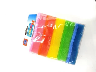 Ravi Gąbki Do Naczyń Rainbow Miękkie Chłonne 5 Szt - Ściereczki, gąbki, czyściki - miniaturka - grafika 1