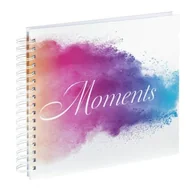 Albumy fotograficzne - ALBUM SPIRALNY WATERCOLOR MOMENTS 28X24/50 - miniaturka - grafika 1