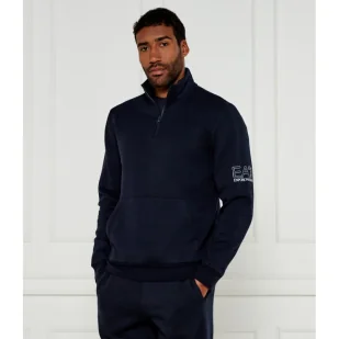 EA7 Bluza Regular Fit - Bluzy męskie - miniaturka - grafika 1