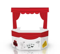 Zabawki kreatywne - Duży teatrzyk tekturowy do zabawy i kolorowania 3D - miniaturka - grafika 1