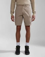 Spodenki męskie - shorts e bermuda uomo napapijri n-deline np0a4hot n1f beige cash - miniaturka - grafika 1