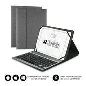 Akcesoria do tabletów i e-booków - Podstawka pod tablet Subblim Keytab Pro Bluetooth do tabletów 10.1"-10.8"/ Gris - miniaturka - grafika 1
