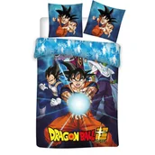 Pościel dla dzieci - Pościel Dragon Ball Z  Dwustronna 140x200 + 63x63 - miniaturka - grafika 1