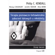 Pedagogika i dydaktyka - GWP Gdańskie Wydawnictwo Psychologiczne - Naukowe Terapia poznawczo-behawioralna zaburzeń lękowych u młodzieży - Kendall Philip C., Choudhury Muniya, Hudson Jennifer - miniaturka - grafika 1