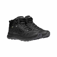 Buty trekkingowe męskie - Keen W Terradora II Mid WP 1022352 Czarne 40 1022352 - miniaturka - grafika 1