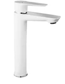 Baterie umywalkowe - Ferro ADORE | biały- chrom BDR2L - miniaturka - grafika 1