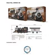 Pociągi dla dzieci - Kolejka na baterie światło i dźwięk 9/18 Rastar - miniaturka - grafika 1