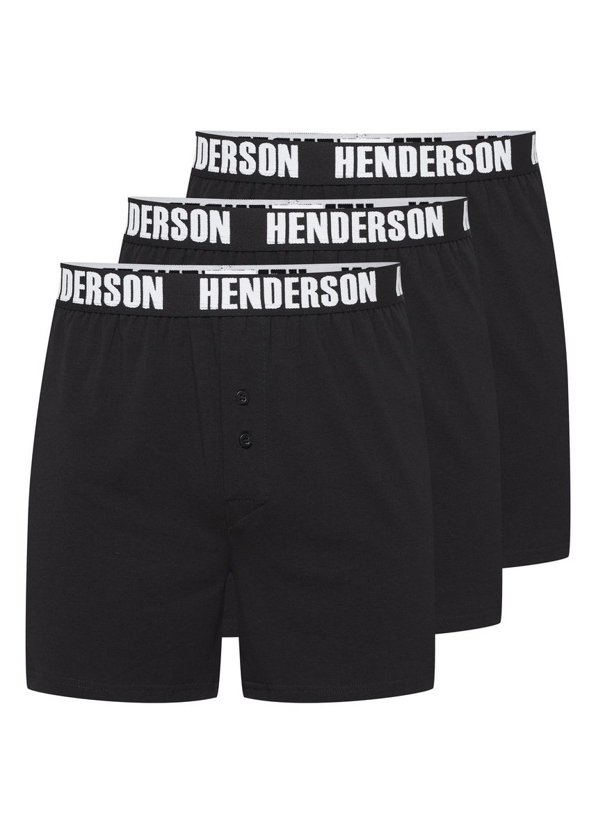 Bokserki (dłuższa nogawka) Onside Henderson 3-pak czarny L