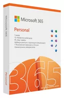 Oprogramowanie dedykowane - Microsoft 365 Personal FPP (Box) 32/64 ML Licencja na 1 rok - miniaturka - grafika 1