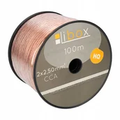 Kable - Libox Kabel Przewód Głośnikowy 2X2,5mm Cca Hq 10M - miniaturka - grafika 1