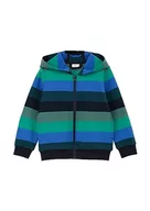 Bluzy dla chłopców - s.Oliver Bluza chłopięca z kapturem, niebieski, 128 - miniaturka - grafika 1