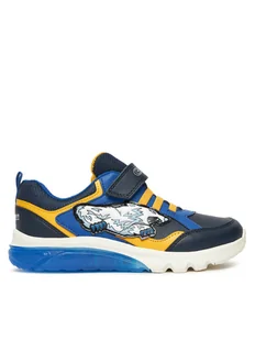 Geox Sneakersy J Ciberdron J56LBB 054CE C0657 D Granatowy - Buty dla chłopców - miniaturka - grafika 1