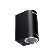 Lampy ogrodowe - Kanlux Oprawa wisząca ogrodowa Novia EL 220 U/D, czarna, 2x20 W - miniaturka - grafika 1