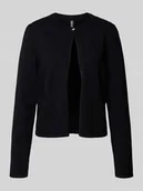 Swetry damskie - Kurtka z dzianiny o kroju regular fit z mieszanki wiskozy model ‘ORINA’ - miniaturka - grafika 1