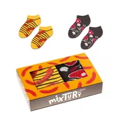 Skarpetki dla dzieci - Zestaw Kolorowych Skarpetek Stopek W Kiełbaski dla dzieci R.30-35 - Mixtury Grillowe - miniaturka - grafika 1