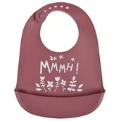 Śliniaki i fartuszki - Silikonowy Śliniak Z Kieszenią - miniaturka - grafika 1