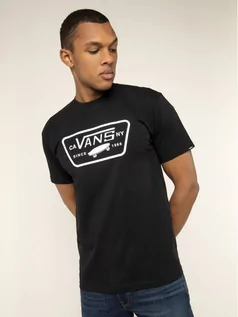Koszulki męskie - Vans T-Shirt Full Patch VN000QN8Y281 Czarny Classic Fit - grafika 1