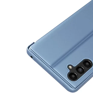 Clear View Case etui Samsung Galaxy A54 5G pokrowiec z klapką różowe - Etui i futerały do telefonów - miniaturka - grafika 3
