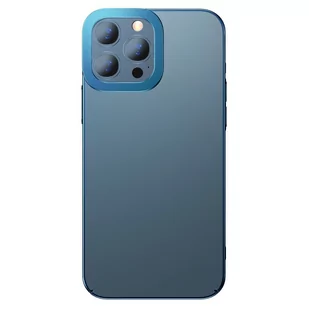 Baseus Glitter Case przezroczyste etui pokrowiec iPhone 13 Pro Max niebieski (ARMC000803) ARMC000803 - Etui i futerały do telefonów - miniaturka - grafika 1