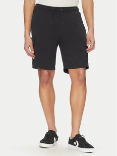 Blend Szorty sportowe 20718382 Czarny Regular Fit - Spodenki męskie - miniaturka - grafika 1