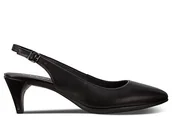 Czółenka - ECCO SHAPE 45 Czółenka damskie czarne skóra 35 - Ecco - miniaturka - grafika 1