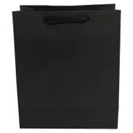 Opakowania i torebki na prezenty - Ziemia Obiecana Torebka Black 26x32x12 cm - miniaturka - grafika 1