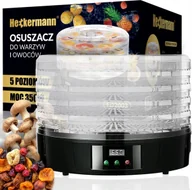 Suszarki do grzybów, owoców i warzyw - Suszarka Heckermann Suszarka do żywności Heckermann FD2003 - miniaturka - grafika 1