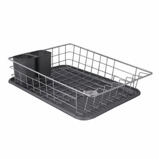 Suszarka z ociekaczem Druty 43 x 32 cm mix kolorów - Suszarki do naczyń - miniaturka - grafika 1