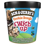 Lody i desery lodowe - Ben & Jerry's Cookie Dough S'witch Up Lody 465 ml - miniaturka - grafika 1