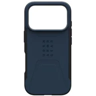 Etui i futerały do telefonów - Etui UAG Civilian MagSafe do Apple iPhone 17 Pro Granatowy - miniaturka - grafika 1