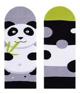 Skarpetki dla dzieci - Zabawne Stopki Z Pandą - Lazy Panda Kids - 31-35 - miniaturka - grafika 1