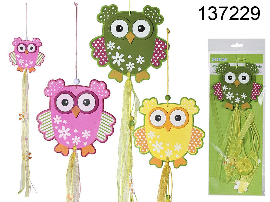Zawieszka dekoracyjna sowa