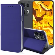 Etui i futerały do telefonów - ETUI Z KLAPKĄ DO OPPO RENO13 PRO 5G GRANATOWE ZAMYKANE MAGNETYCZNE KABURA - miniaturka - grafika 1