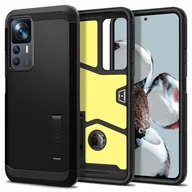 Etui i futerały do telefonów - Spigen Etui Tough Armor do Xiaomi 12T / 12T Pro czarne - miniaturka - grafika 1